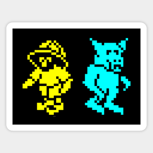 Knight Lore Man and Wulf - ZX Spectrum Legend Magnet